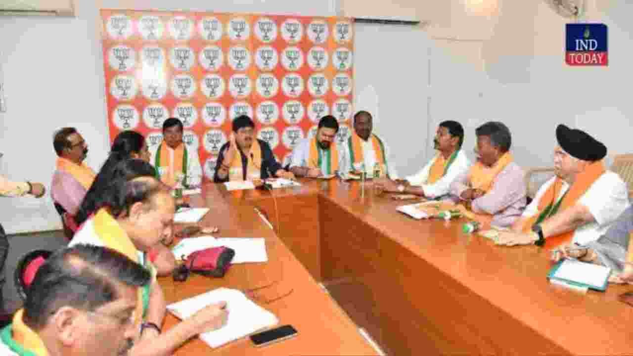 5 Public Meetings With Top Leaders: Fight Over Singareni: This Is BJPs Master Plan For The City Fight
