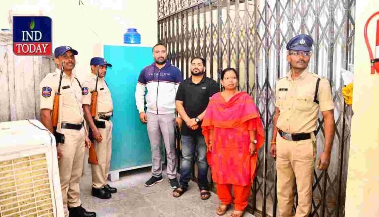 GHMC Commissioner Inspects EVM Godown at Chudi Bazar