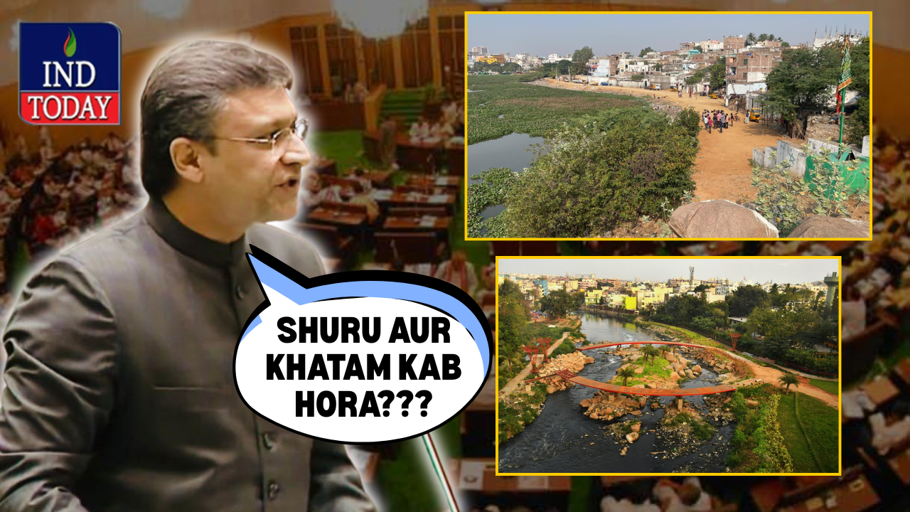 WATCH | Musi Is No Longer River: Sewage Plant: Akbaruddin Owaisi