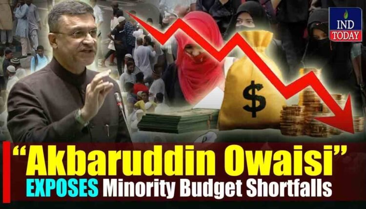 Akbaruddin Owaisi Flags Gaps In Telangana Minority Budget