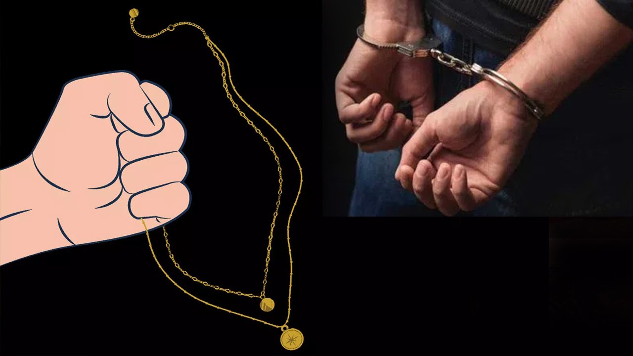 Woman Arrested For Snatching Gold Chain For Elderly Residents In Sanath Nagar