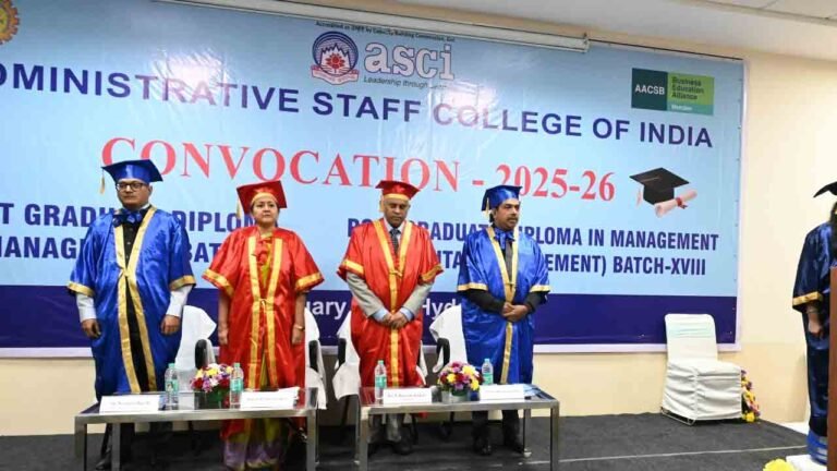 ASCI Convocation 2026: Nurturing Integrity, Talent, and India’s Next Generation of Leaders