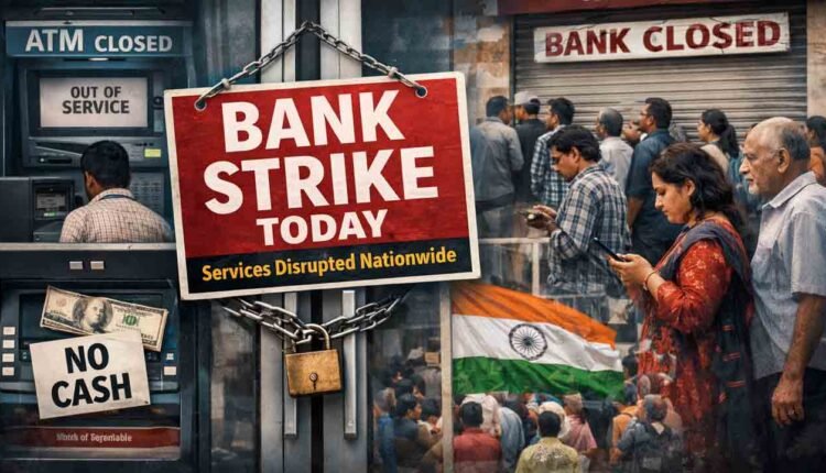Bank Strike Today Disrupts Services Across India