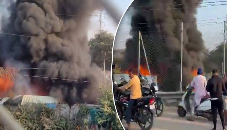 Major Fire Accident In Rajendranagar