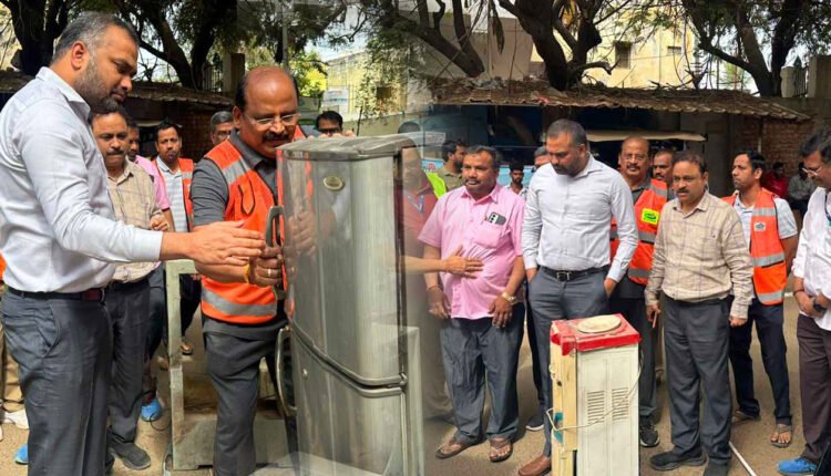 GHMC Commissioner Reviews Mega E-Waste Collection Drive, Urges Public Participation