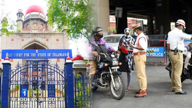 Telangana High Court Bars Police From Forcing Traffic Challan Payments