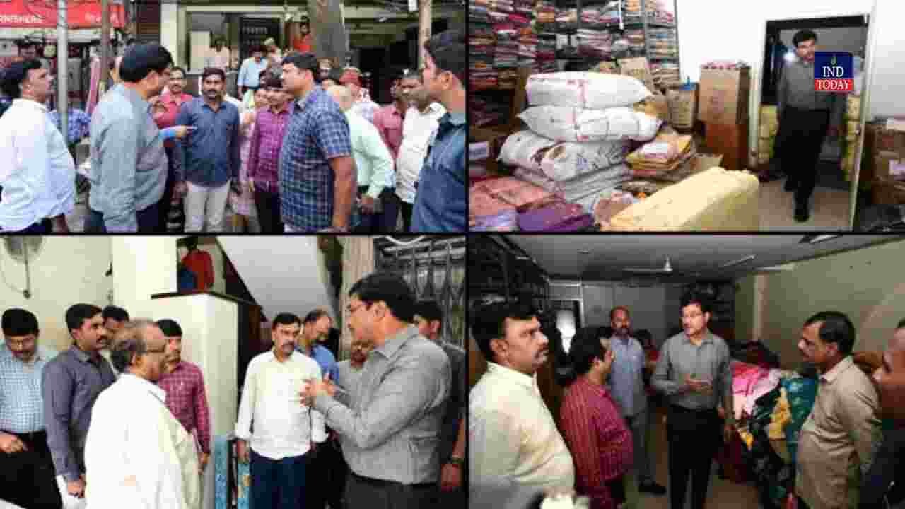 HYDRA launches fire safety inspections; Neeru’s showroom sealed in Jubilee Hills, furniture shop shut in Nampally