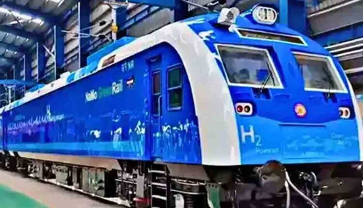 Hydrogen Train India Set For First Run In Haryana