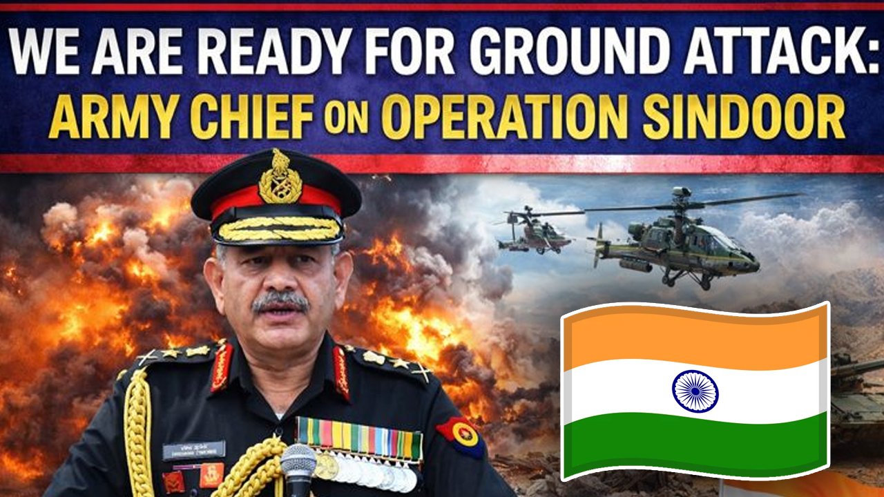 We Are Rready For Ground Attacks: Army Chief On Operation Sindoor