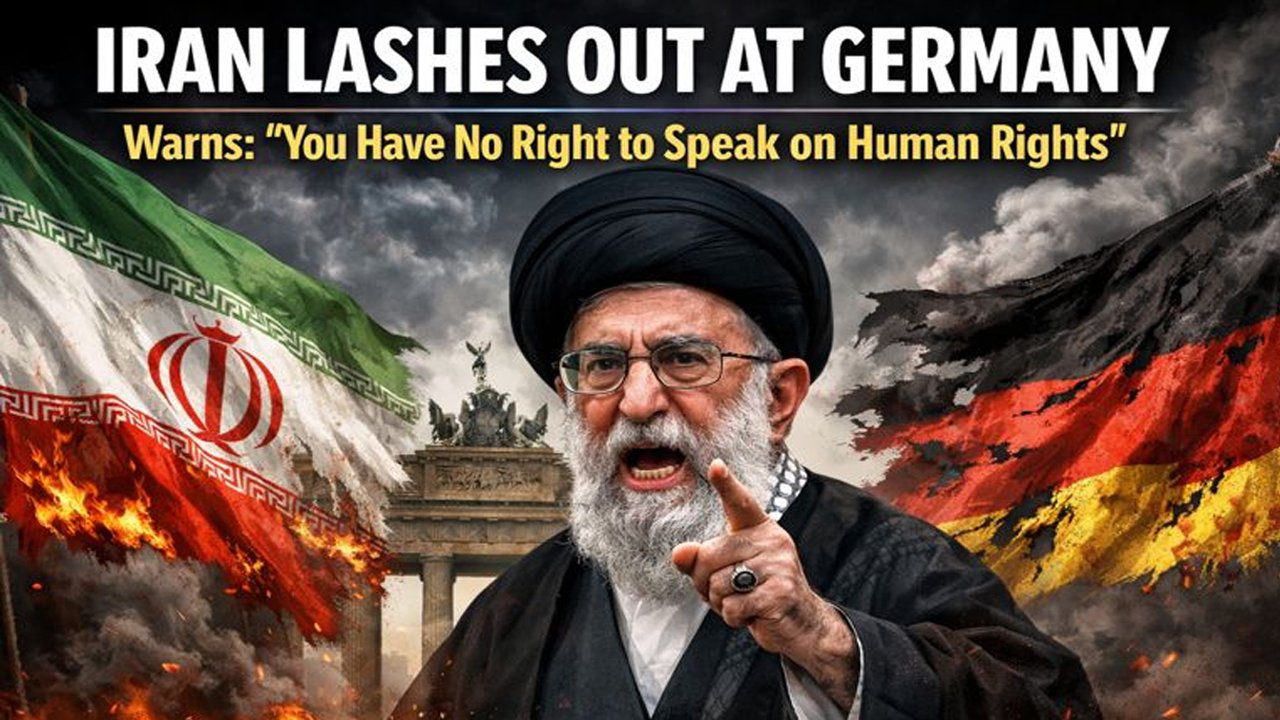Iran Lashes Out At Germany, Warning It Has No Right To Speak On Human Rights