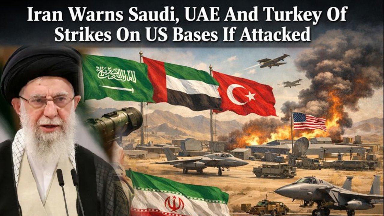 Iran Warns Saudi, UAE And Turkey Of Strikes On US Bases If Attacked