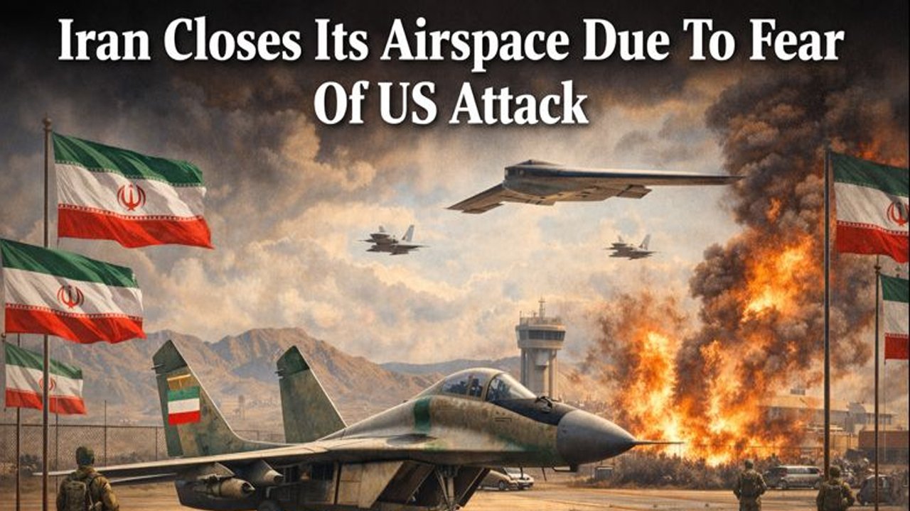 Iran Closes Its Airspace Due To Fear Of US Attack