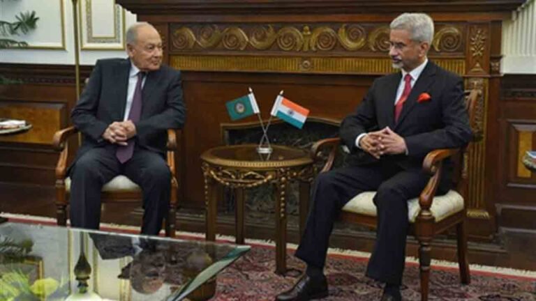 Jaishankar Arab League Talks On Strengthening Cooperation