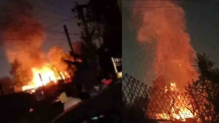 Cylinder Blasts Spark Kukatpally Blaze