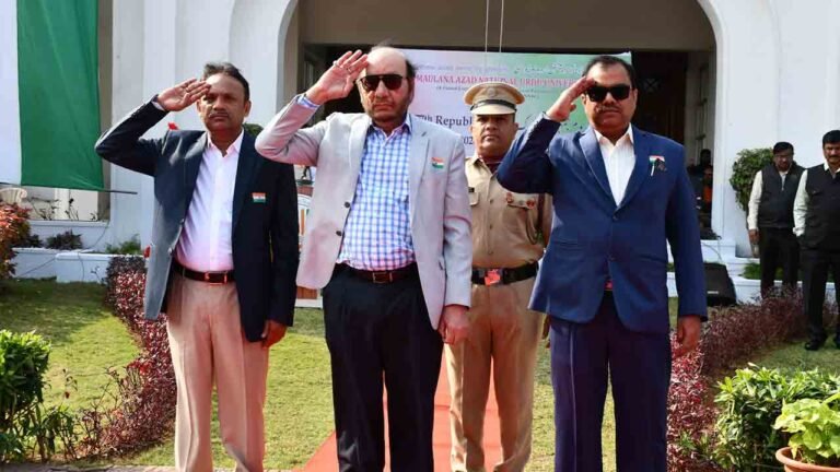 MANUU Republic Day Celebration Marks Unity And Sacrifice