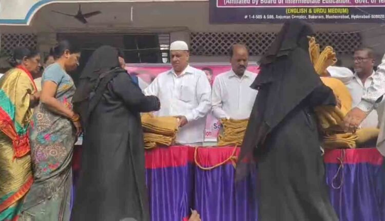 Mohd Saleem Distributes Blankets To Poor In Musheerabad