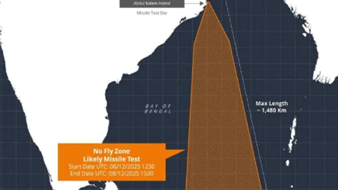 India Issues ‘Notam’ Over The Bay Of Bengal