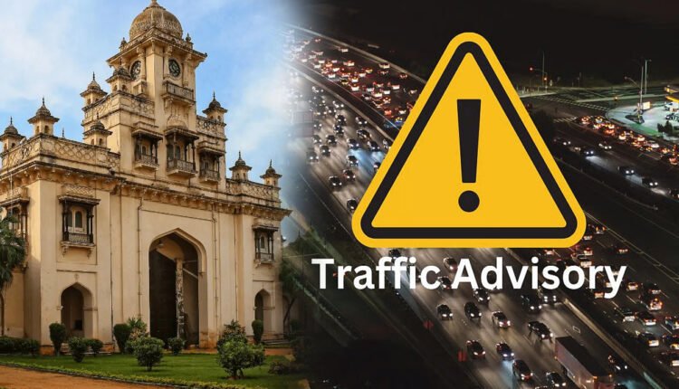 Traffic Advisory for Chowmahalla Palace Event Today Evening