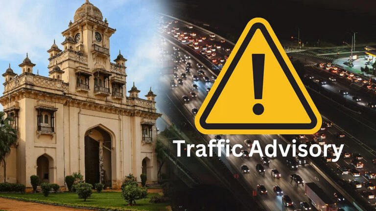 Traffic Advisory for Chowmahalla Palace Event Today Evening