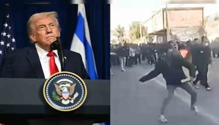 Donald Trump Warning To Iran Over Crackdown On Protesters