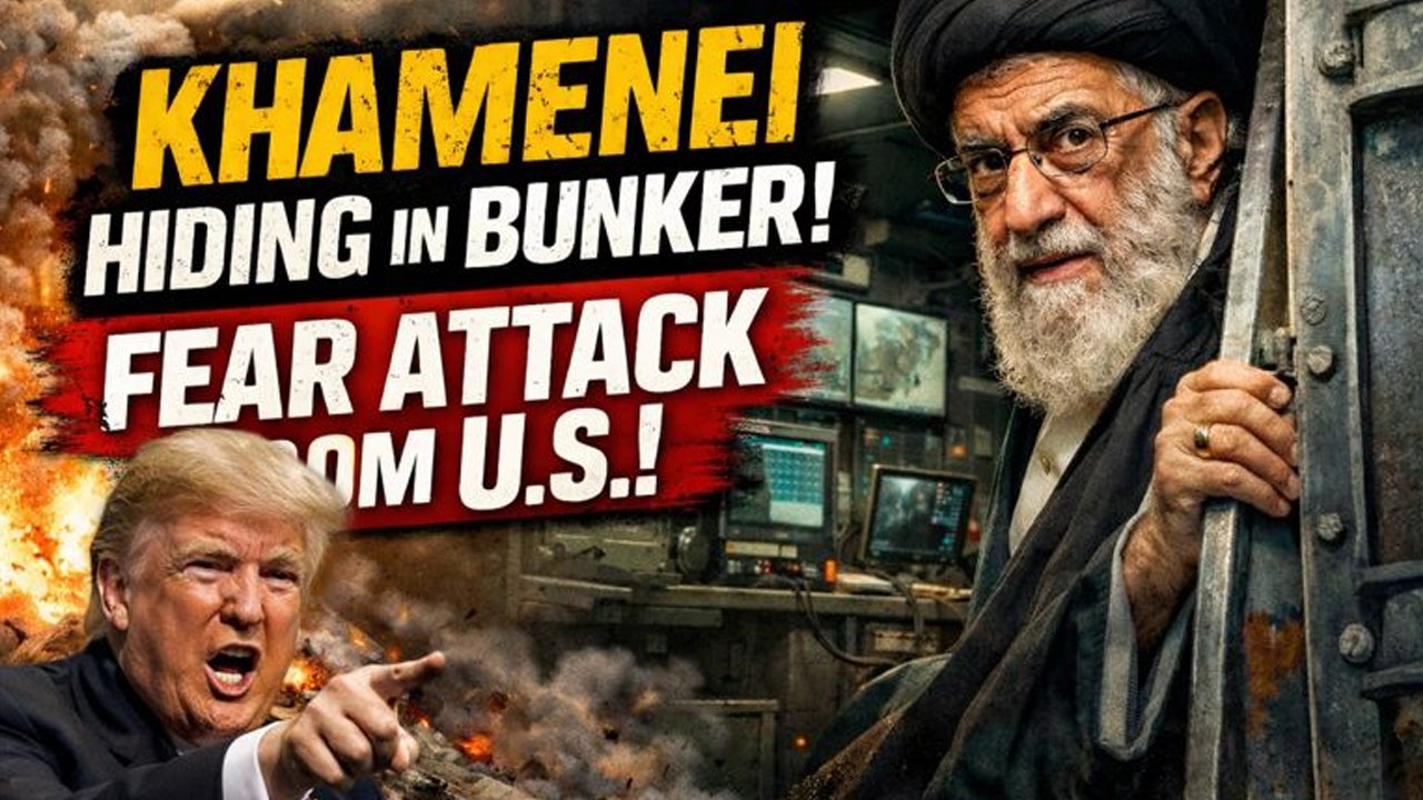 Iran Supreme Leader Khamenei Is Hiding In Bunker: Fear Attack From US