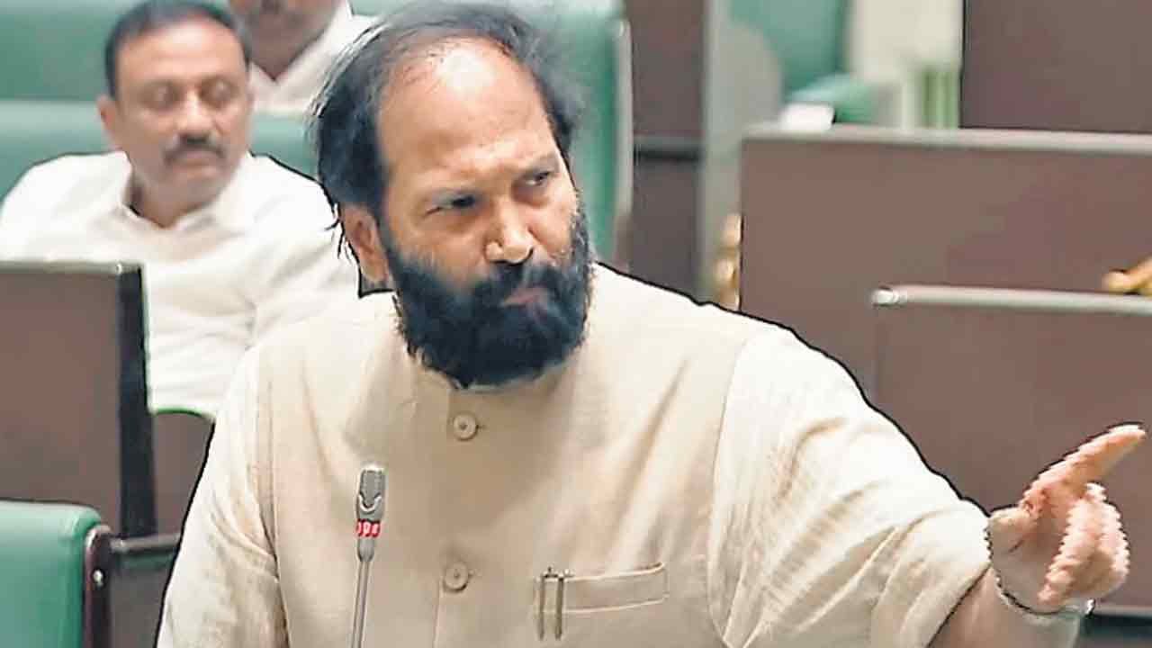 Uttam Briefs On Krishna River In Assembly: Says Will Not Compromise On Rights