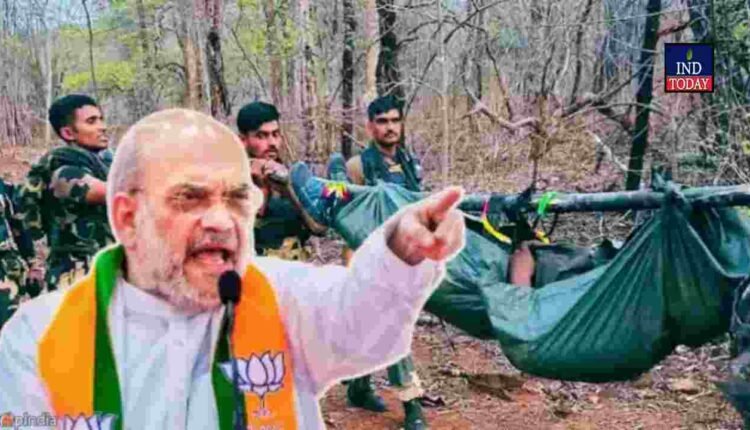 Amit Shah Chhattisgarh Visit to Finalise Naxal Strategy