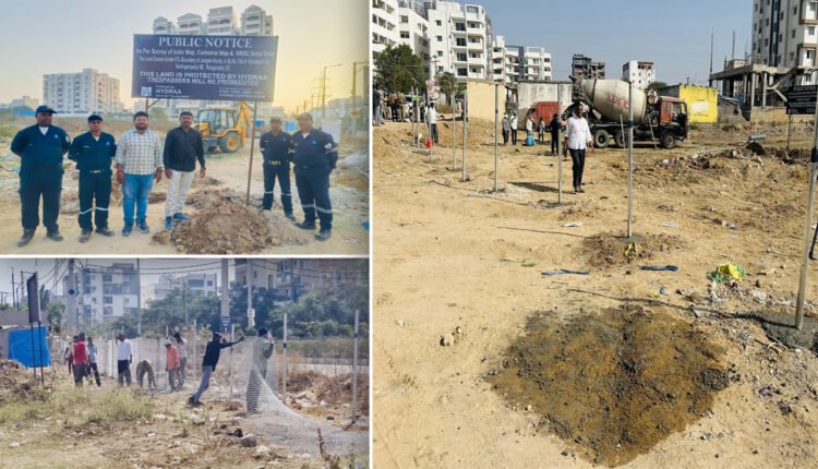 HYDRAA reclaims Rs 700 crore government land in Kondapur Madinaguda