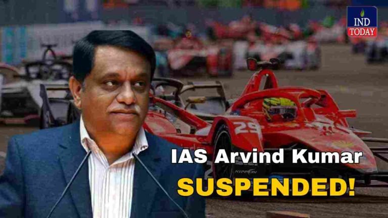 IAS Arvind Kumar Suspended Over Formula E Race Allegations