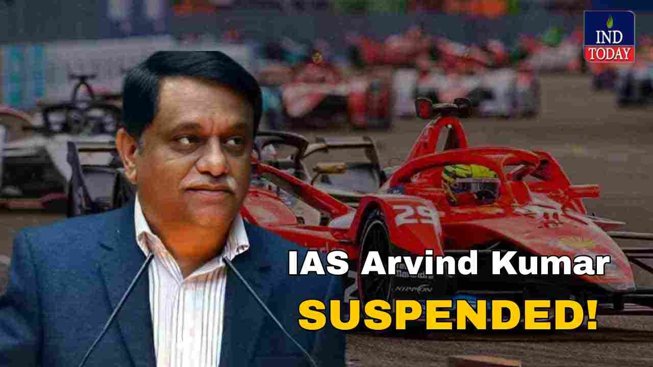 IAS Arvind Kumar Suspended Over Formula E Race Allegations