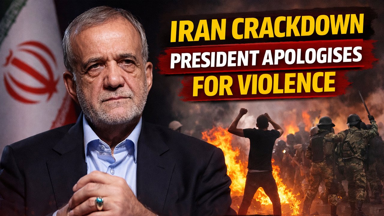 Iran Violently Suppressed Protests: President Pezeshkian Apologized To People Of The Country