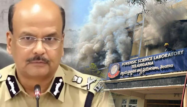 DGP Shivadhar Reddy clarifies on Forensic Science Lab fire incident