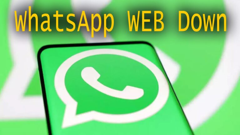 WhatsApp Web services face technical outage