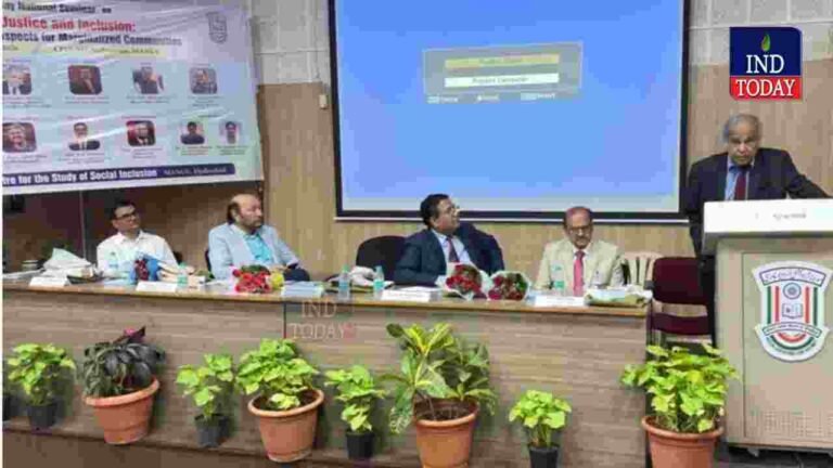 National Seminar On Social Justice Begins At MANUU