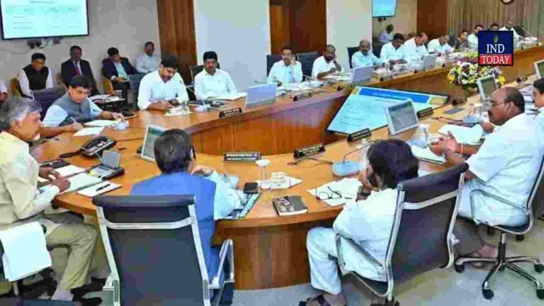 Cabinet Meeting Led by CM Chandrababu Begins at Velagapudi Secretariat