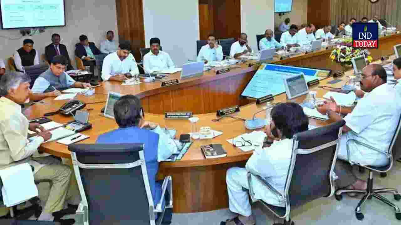 Cabinet Meeting Led By CM Chandrababu Begins At Velagapudi Secretariat