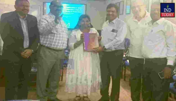 Pavani OU Doctorate In Commerce Awarded