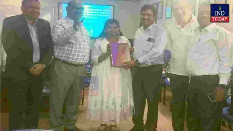 Pavani OU Doctorate In Commerce Awarded