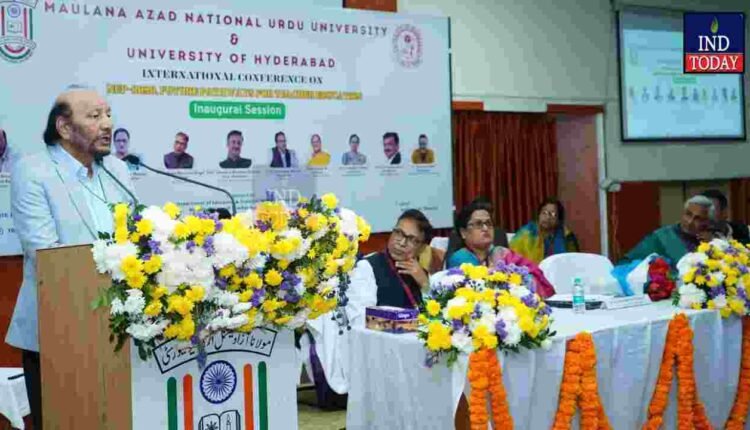 NEP 2020 Conference Inaugurated At MANUU Hyderabad