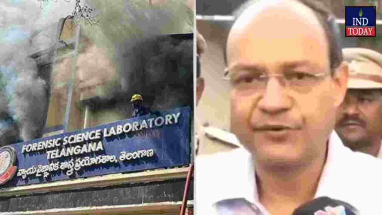 FSL Office Fire Caused By Short Circuit Fire DG