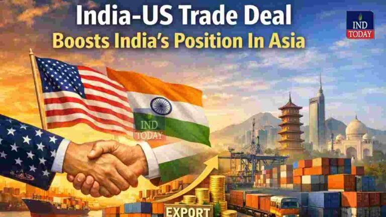 India US Trade Deal Boosts India’s Position In Asia