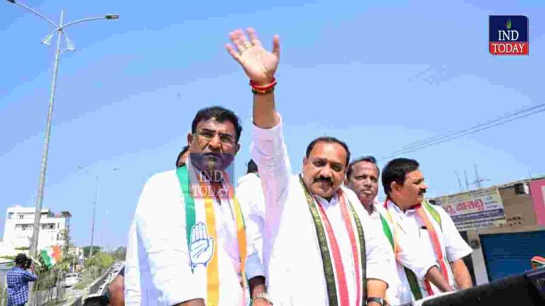 TPCC Chief Mahesh Kumar Goud Campaigns In Bhingal Municipal Elections