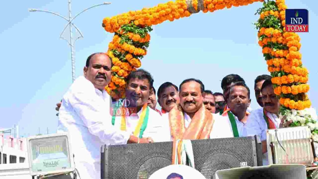 TPCC Chief Mahesh Kumar Goud Campaigns In Bhingal Municipal Elections