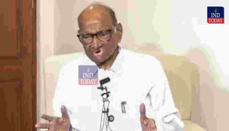 Sharad Pawar Hospitalised After Throat Infection