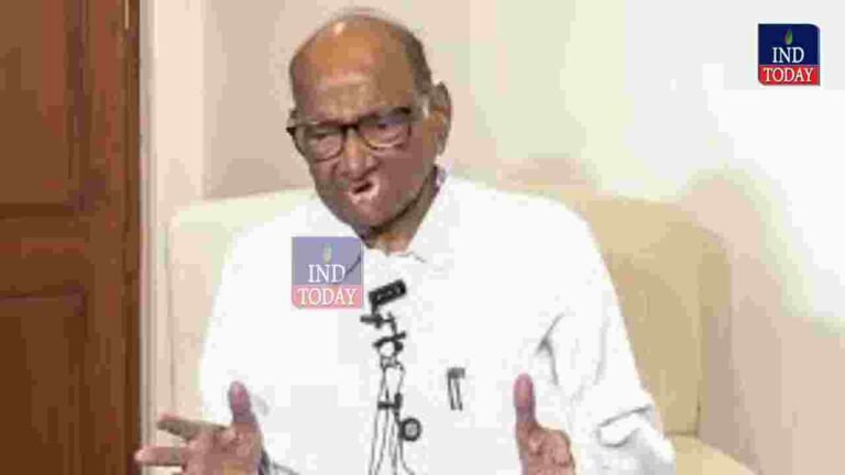 Sharad Pawar Hospitalised After Throat Infection