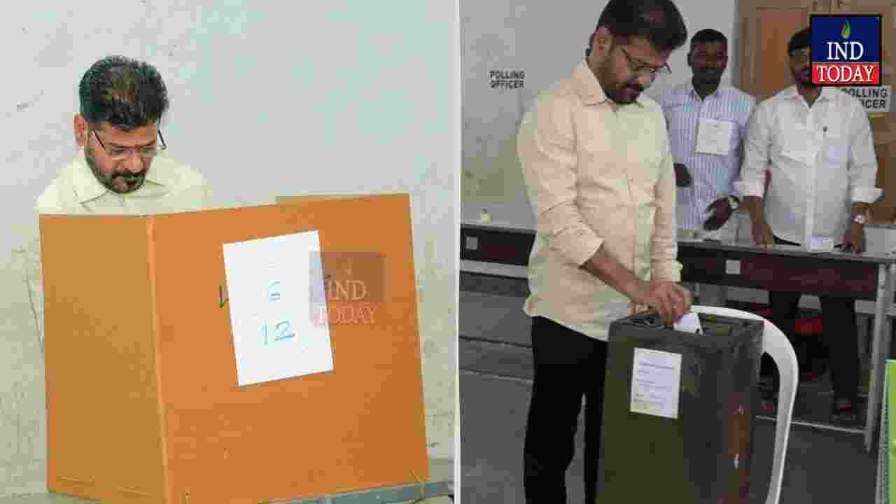 Municipal Election: CM Revanth Reddy Cast His Vote In Kodangal