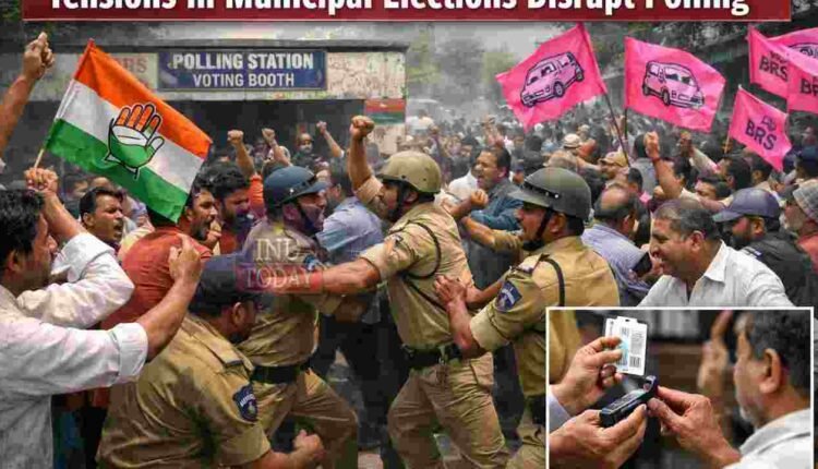 Tensions in Municipal Elections Disrupt Polling