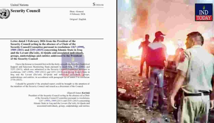 Red Fort Bomb Blast Linked To JeM: UN Report