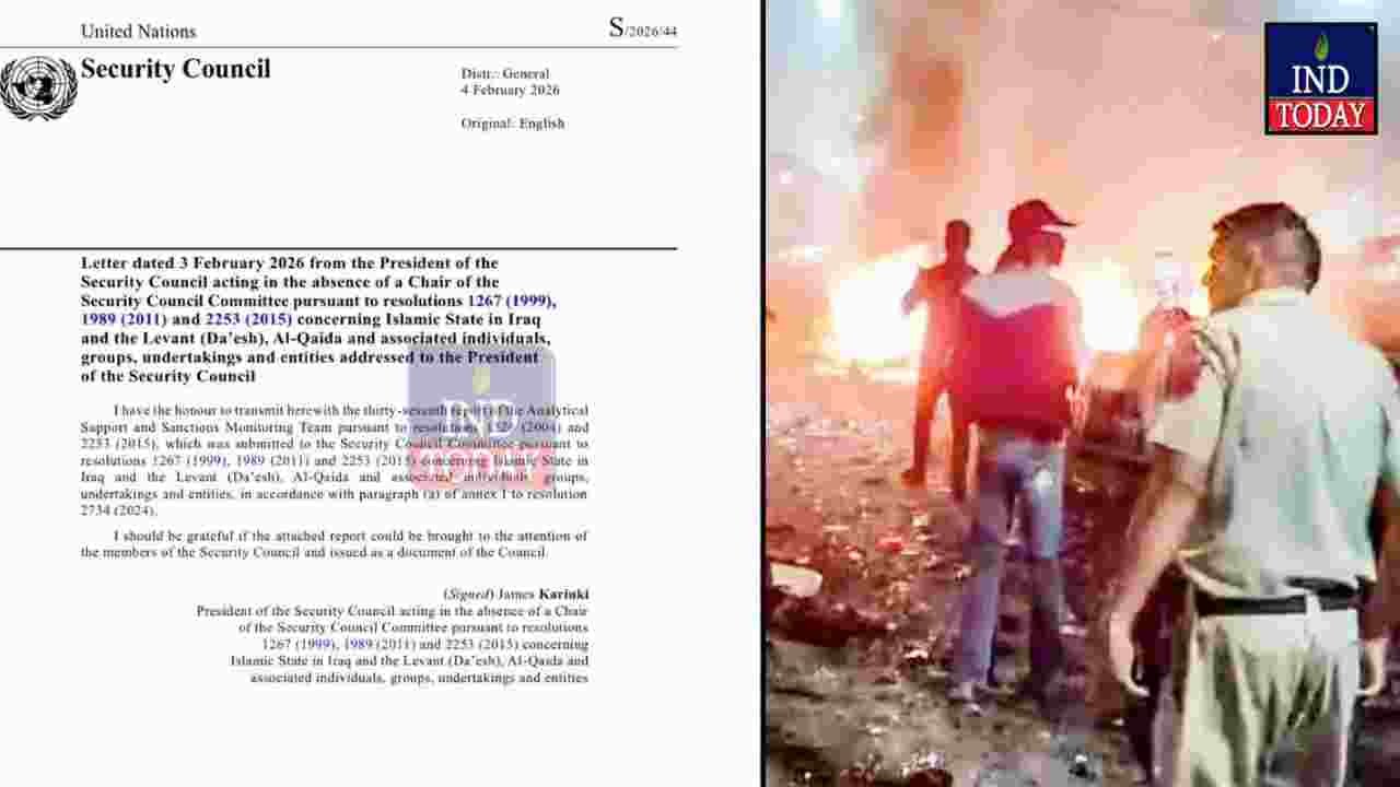 Red Fort Bomb Blast Linked To JeM: UN Report