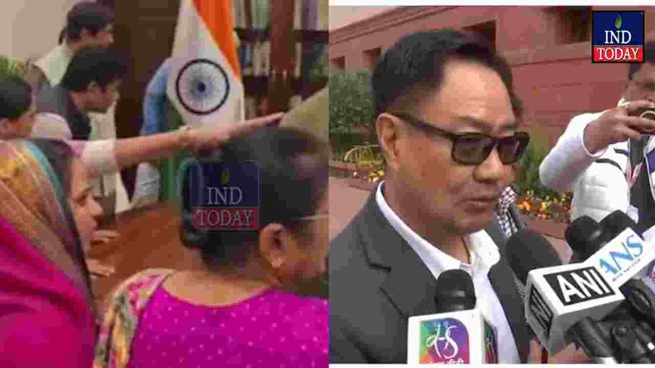 Kiren Rijiju Releases Video Of Congress MPs